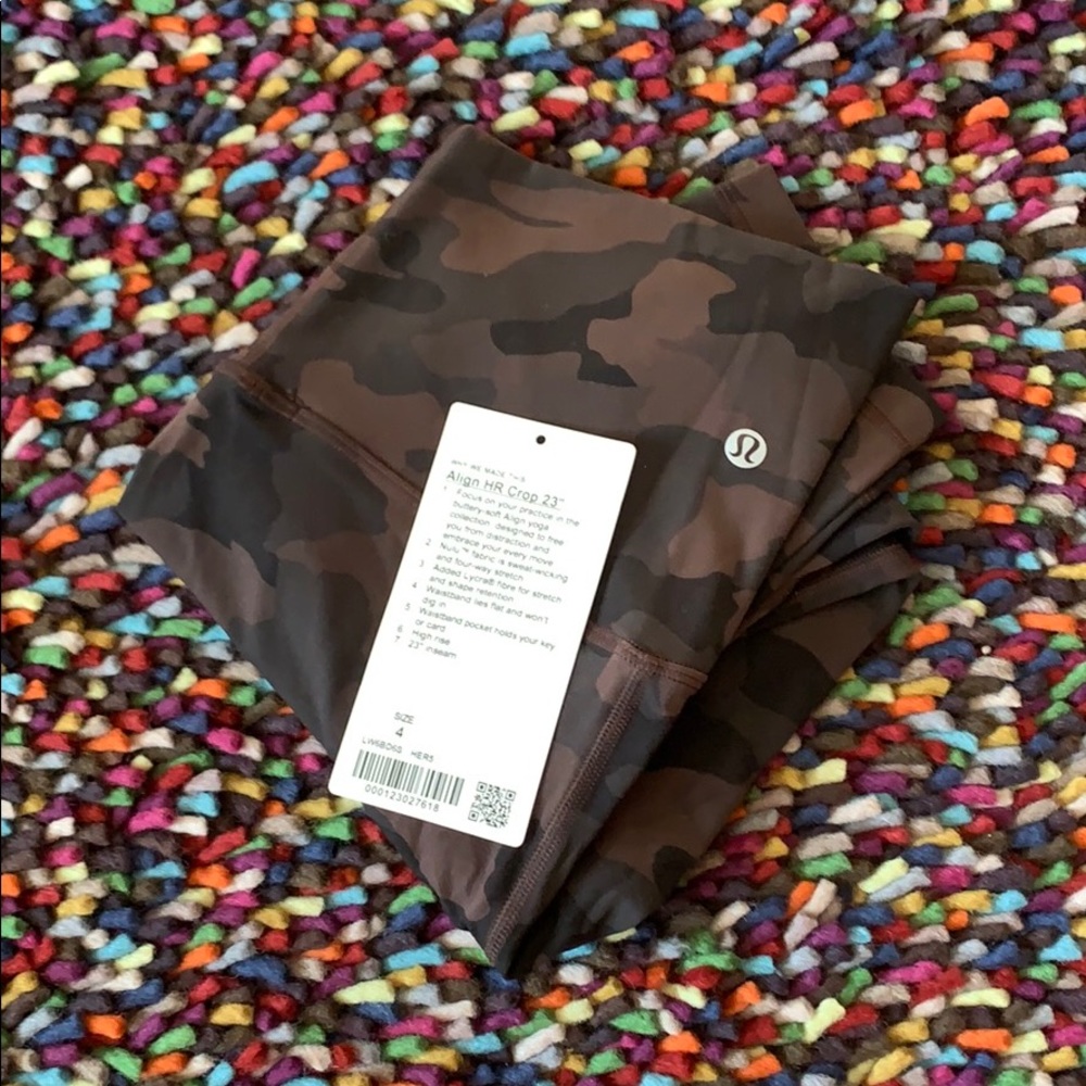 Lululemon Align HR Crop 23” Size 4
